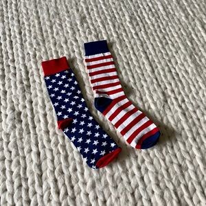 American Flag Socks
